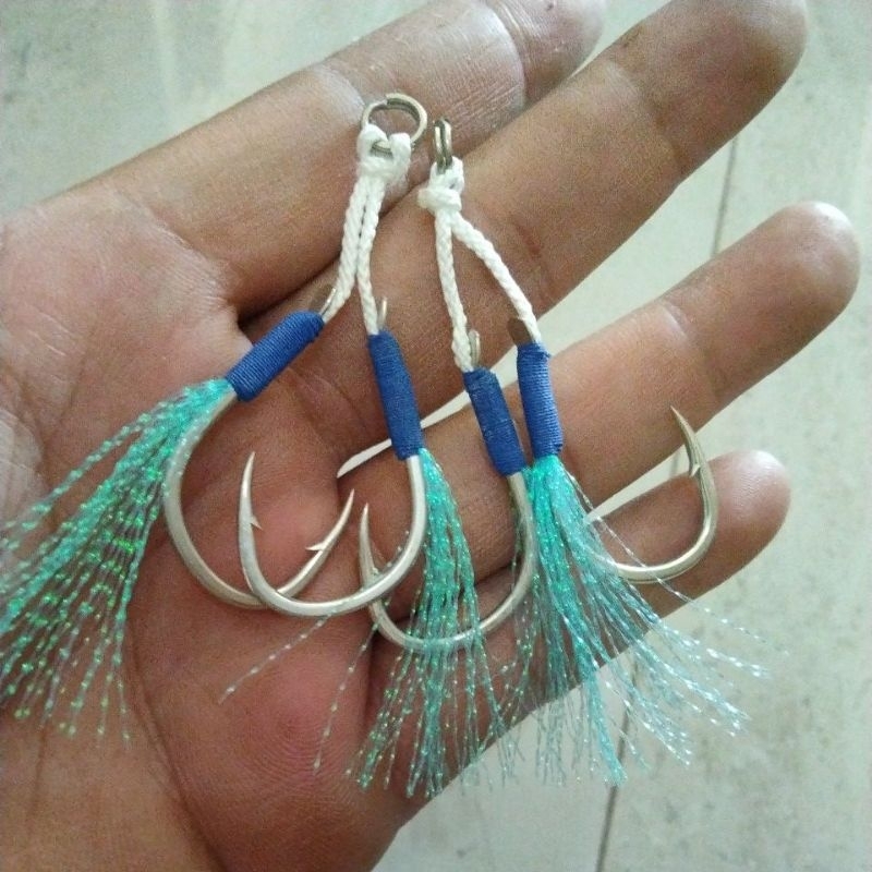 ASISTEN HOOK 3/0 UKURAN BESAR UMPAN PANCING