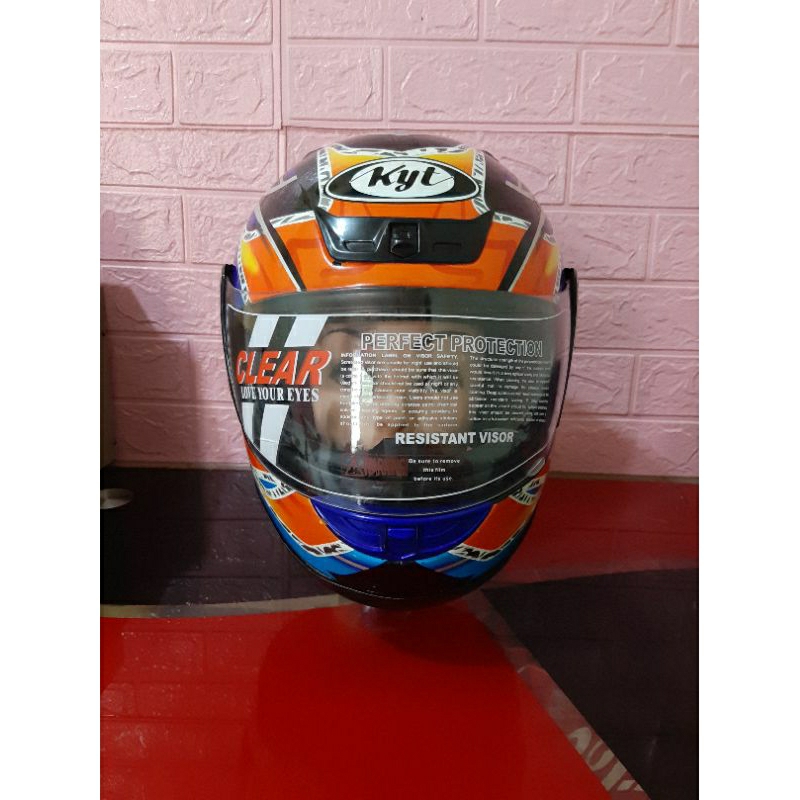 Helm Kyt 805 X-Speed Motif  Size M (Bekas)