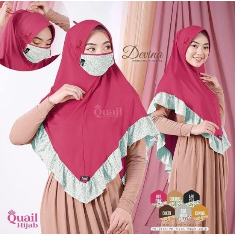 Quail Hijab Original Devina Kerudung