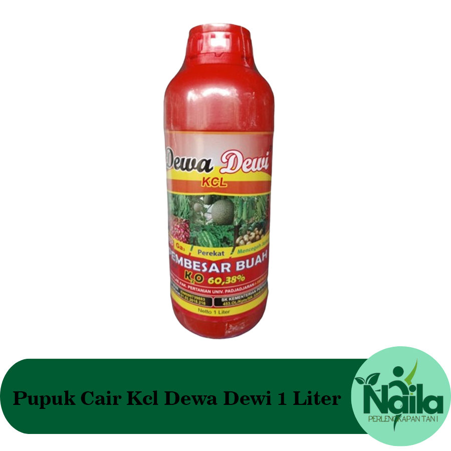 Pupuk Cair Kcl Dewa Dewi 1 Liter
