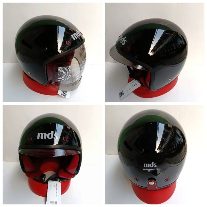 Helm MDS Magnum Black Glossy