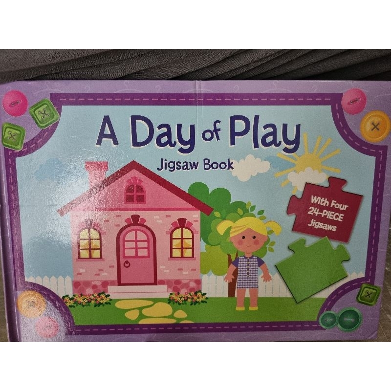Jigsaw Puzzle BoardBook. Buku Cerita plus Puzzle. Bekas.