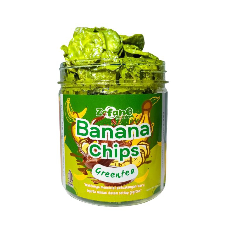 

BANANA CHIPS GREENTEA 200 GRAM