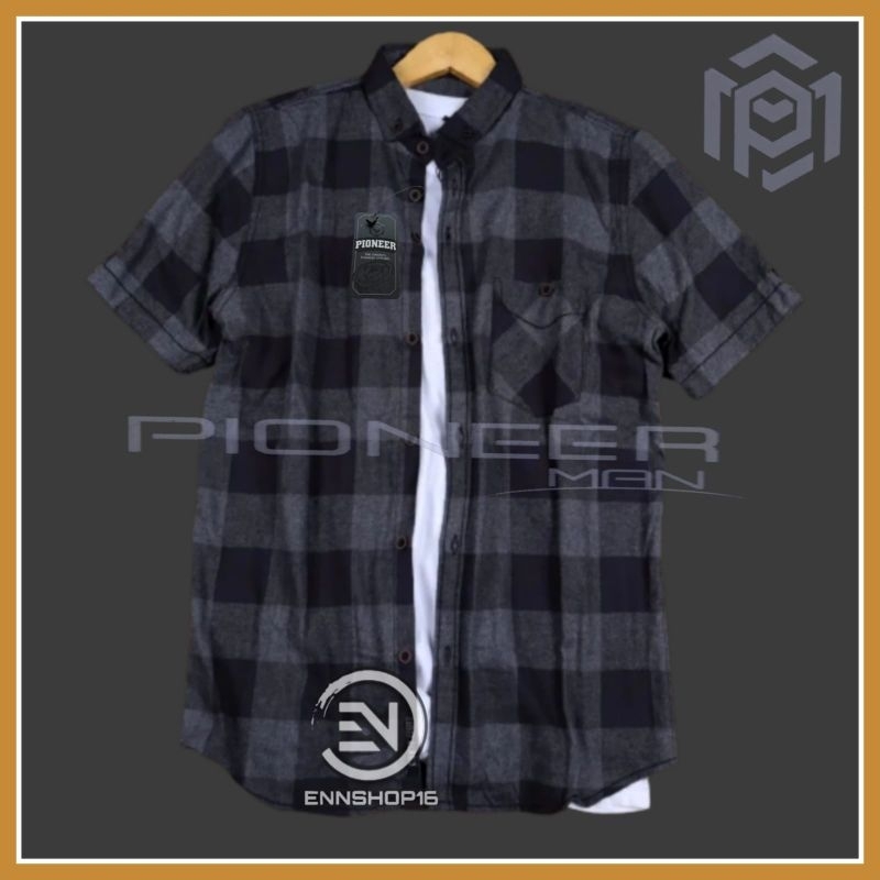 KEMEJA FLANEL LENGAN PENDEK PREMIUM | KEMEJA FLANEL PENDEK DEWASA | FLANEL LENGAN PENDEK | KEMEJA FL