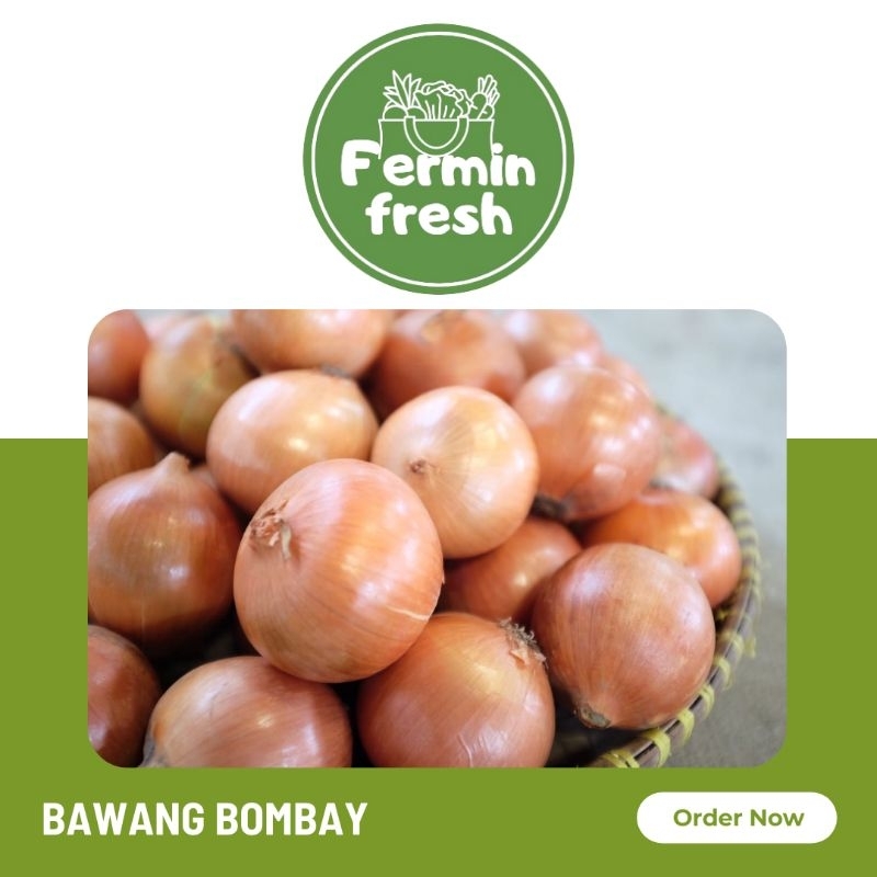 

Fermin Fresh, Bawang bombay 250 - 500gr
