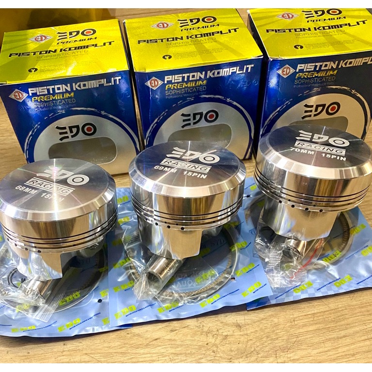 KODE G94A piston 68 69 7 pin 15 piston tiger 68 piston tiger 7 piston dome custom