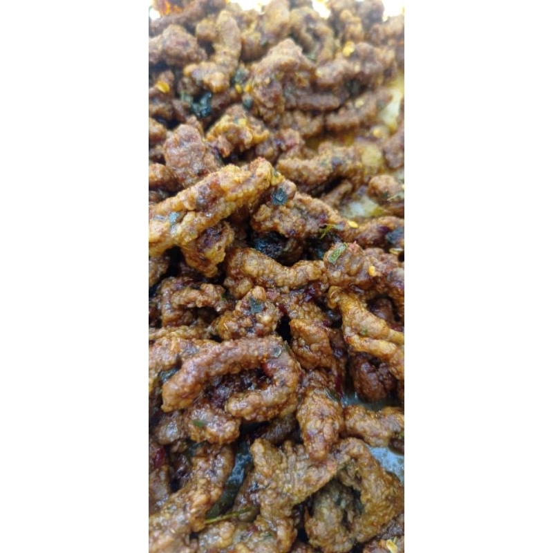 

keripik usus/usus crispy enak gurih renyah makanan kekinian