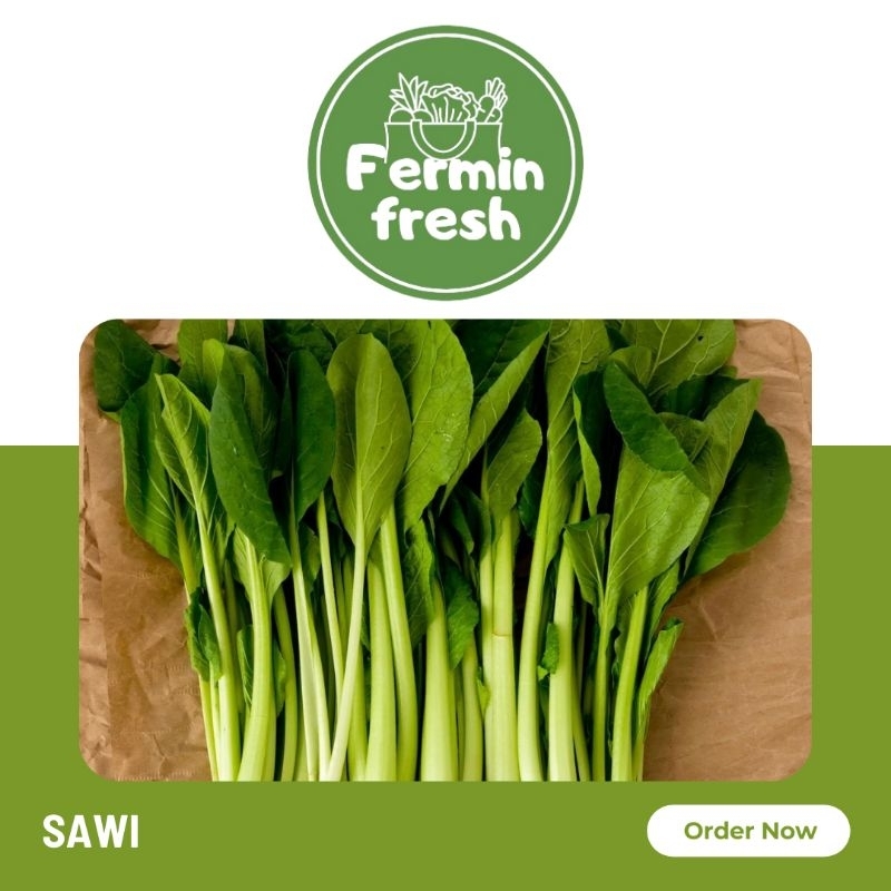 Fermin Fresh, Sawi hijau 250gr