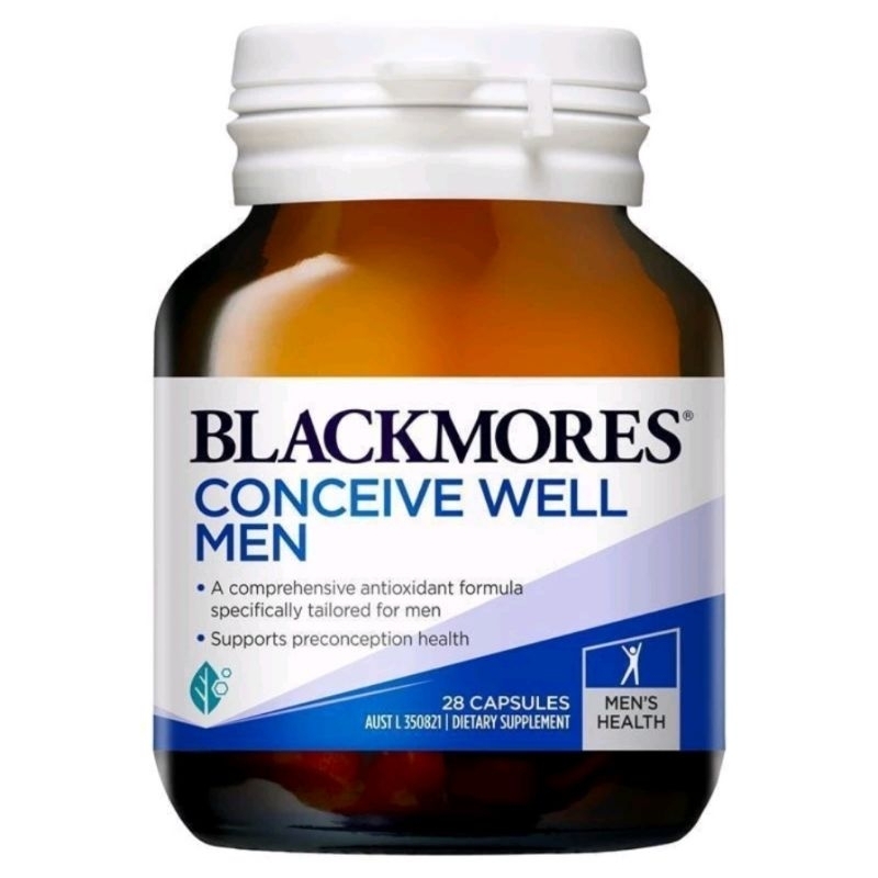 Blackmores conceive well men + gold Vitamin Promil Pria Wanita