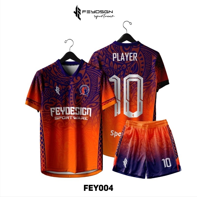 Jersey Futsal Full Printing Bebas Custom Design ( BISA SATUAN)