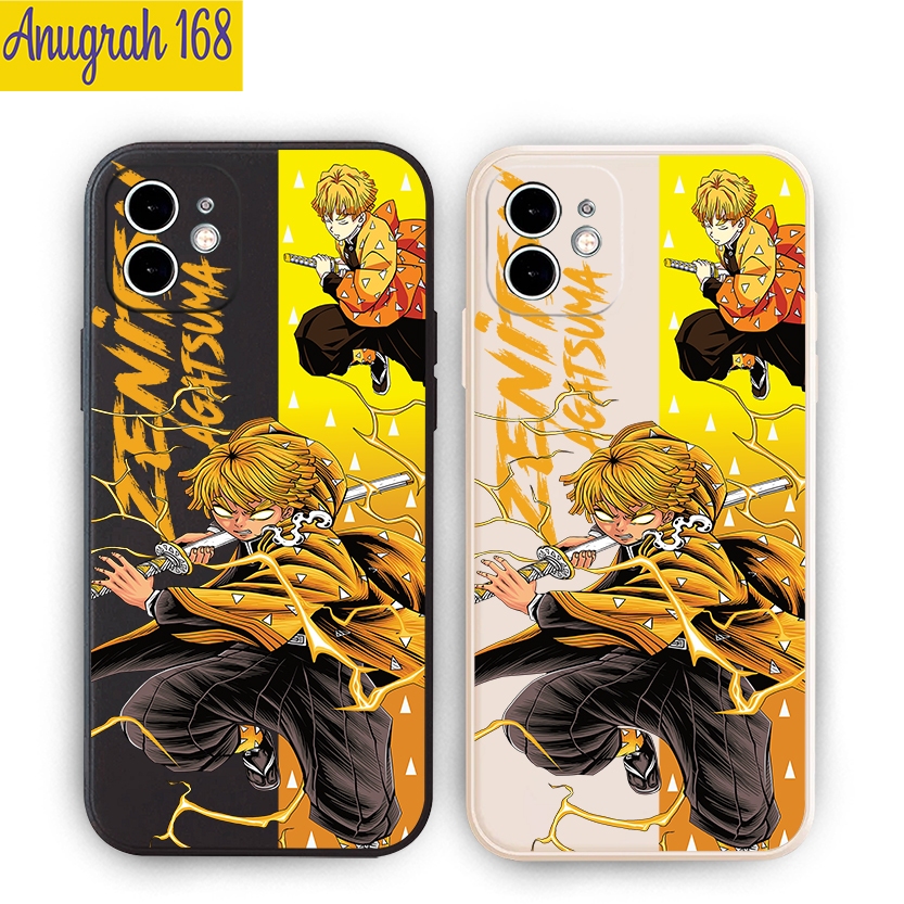 CASE HP INFINIX SMART4/5/6/RAM2GB/3GB/7/HOT 9PLAY/10/10PLAY/11PLAY/12 ANG-035 DEMON SLAYER ZENITSU