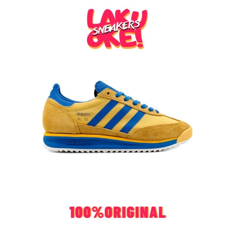 SEPATU ADIDAS SL 72 RS YELLOW BLUE “C/W MALMO ORIGINAL