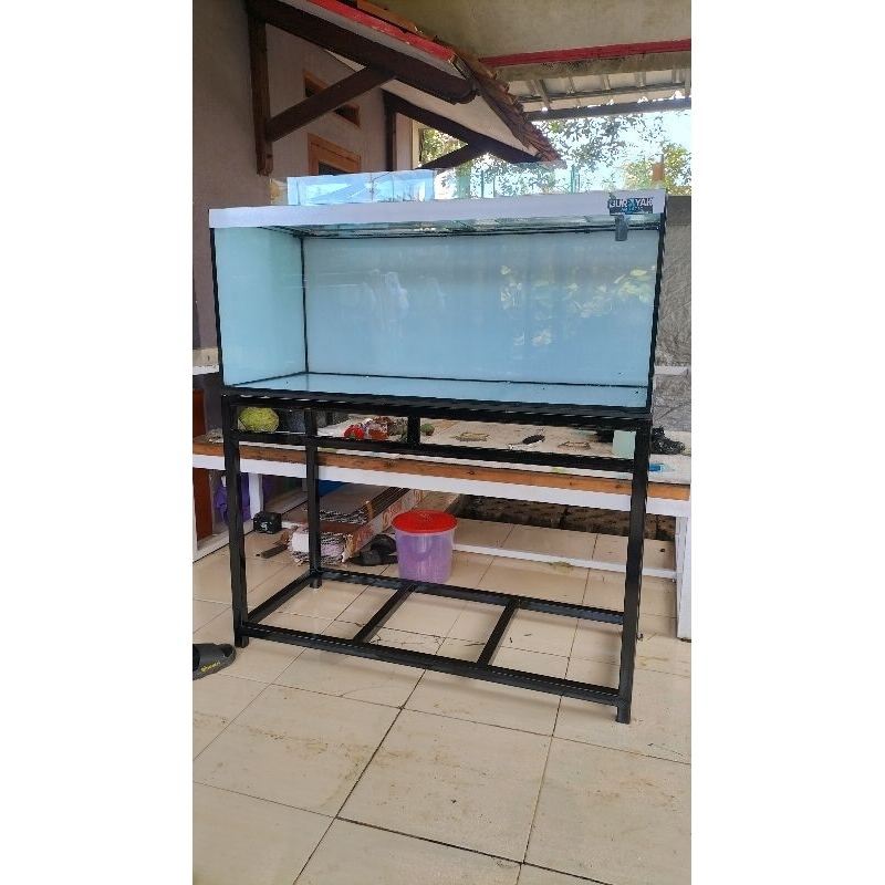 aquarium rak besi 150x50x60