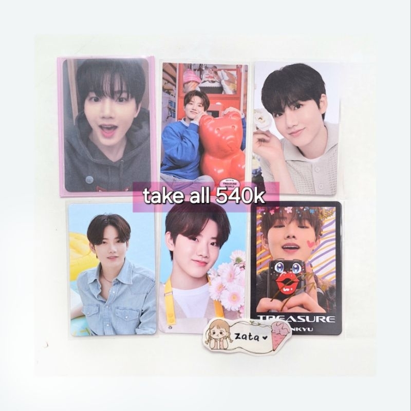 [ pilih jnt ] treasure junkyu photocard pc hoodie ld hello