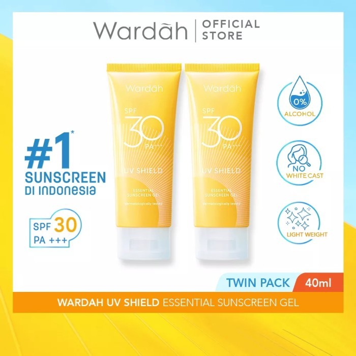 Wardah Sunscreen SPF 30 Sunscreen wardah SPF 35 UV Shield Essentials