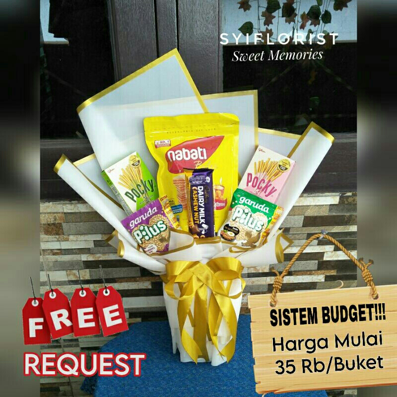 

BUKET SNACK MURAH UNTUK GIFT WISUDA ULTAH DLL