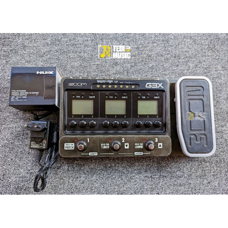 Zoom G3x - Efek gitar Zoom G3x