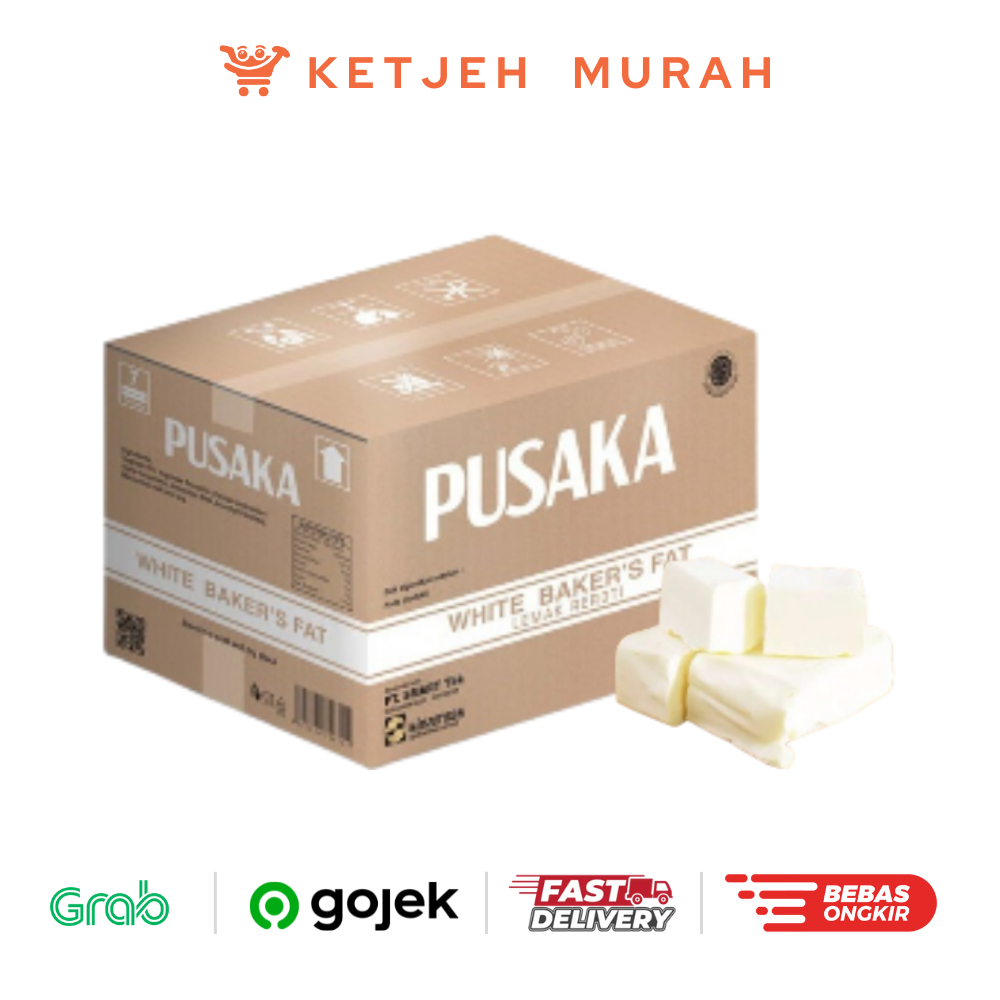 

Mentega Putih Pusaka Margarin / White Baker's Fat Repack 1 KG