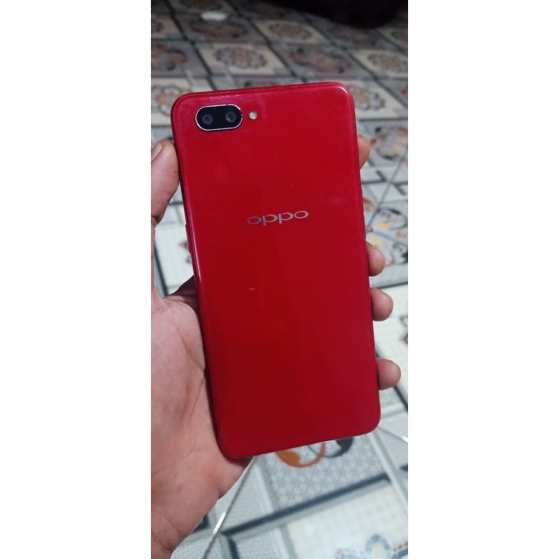 MESIN OPPO A3S RAM 2/16 GB MINUS LCD BEBAS POLA BONUS UNIT LENGKAP