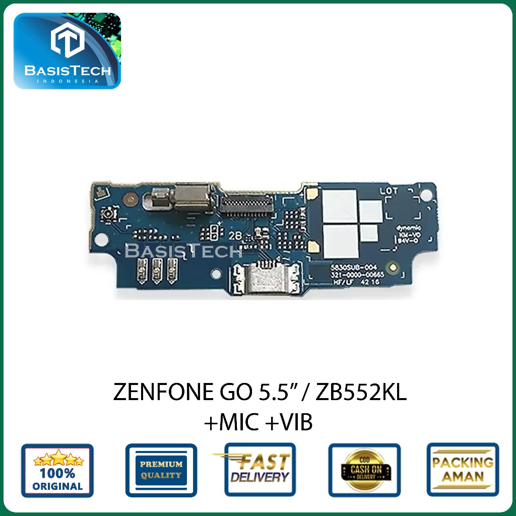 FLEXIBLE KONEKTOR PAPAN CAS ASUS ZENFONE GO ZB552KL ORIGINAL QUALITY