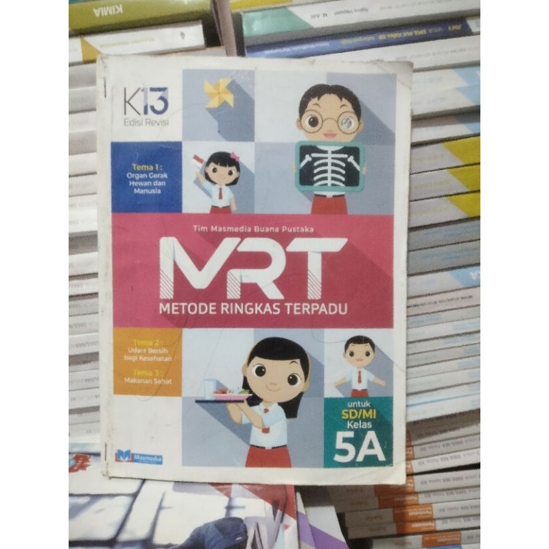 buku mrt) metode ringkas berpadu 5S,5B untuk kelas 5/V sd mi masmedia revisi