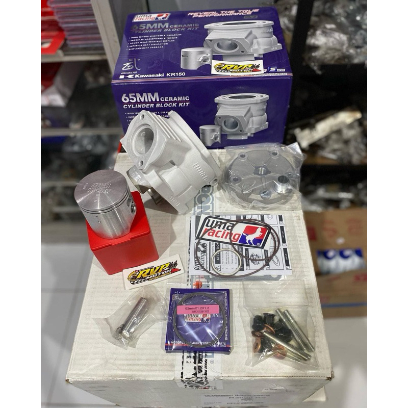 Cylinder Blok Keramik Ninja 150 RR/R Size 65mm Original Uma Racing