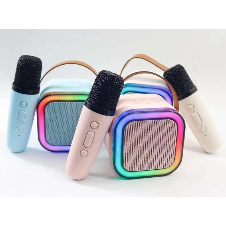 Kimiso K12 Speaker Bluetooth Speker Spiker Sepiker Mini Dengan Mic Karaoke Musik Music Box Wireless