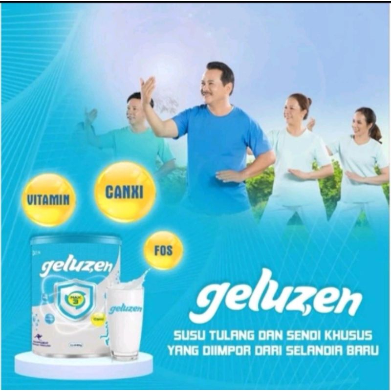 

READY GELUZEN MAX3 SUSU Membantu memulihkan kerusakan TULANG DAN SENDI 500gram