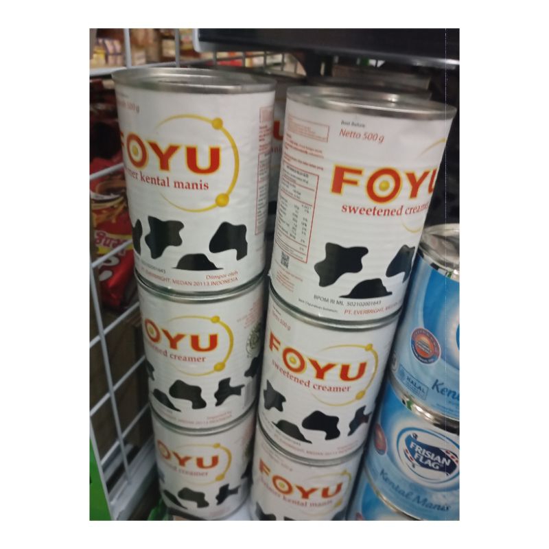 

FOYU KRIMER KENTAL MANIS 500GR