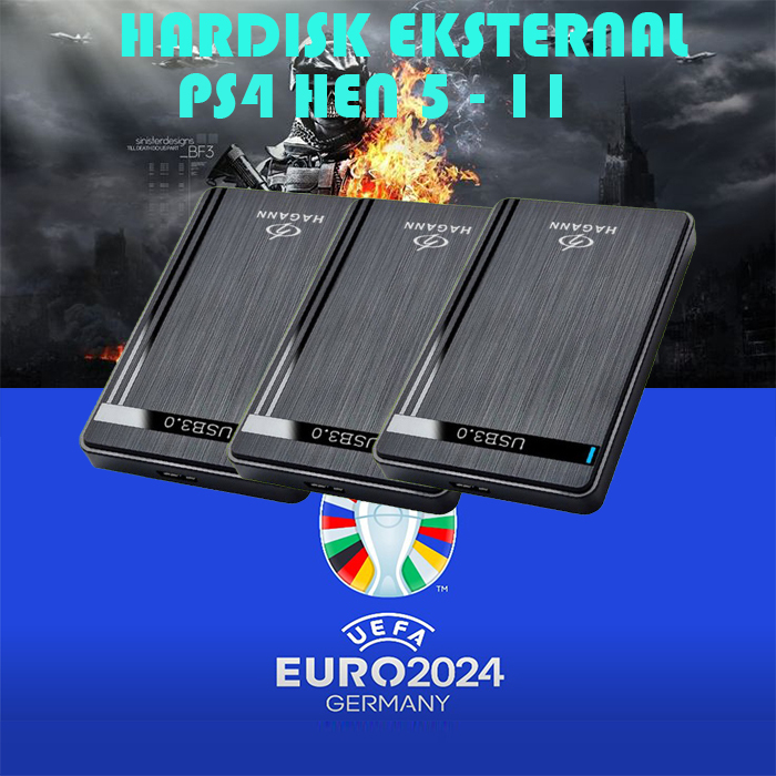HARDISK EKSTERNAL PS4 500GB - 2TB