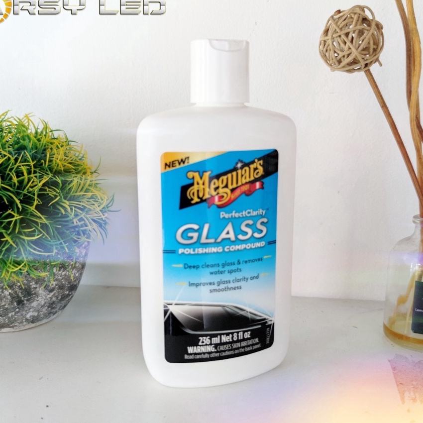 Langka Meguiars Perfect Clarity Glass Compound Polish Obat Jamur Kaca Mobil