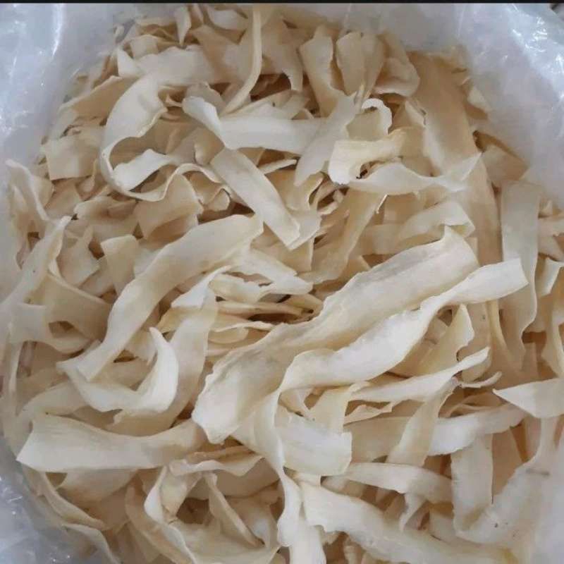 

Keripik singkong iris panjang mentah renyah asli padang 500 gram