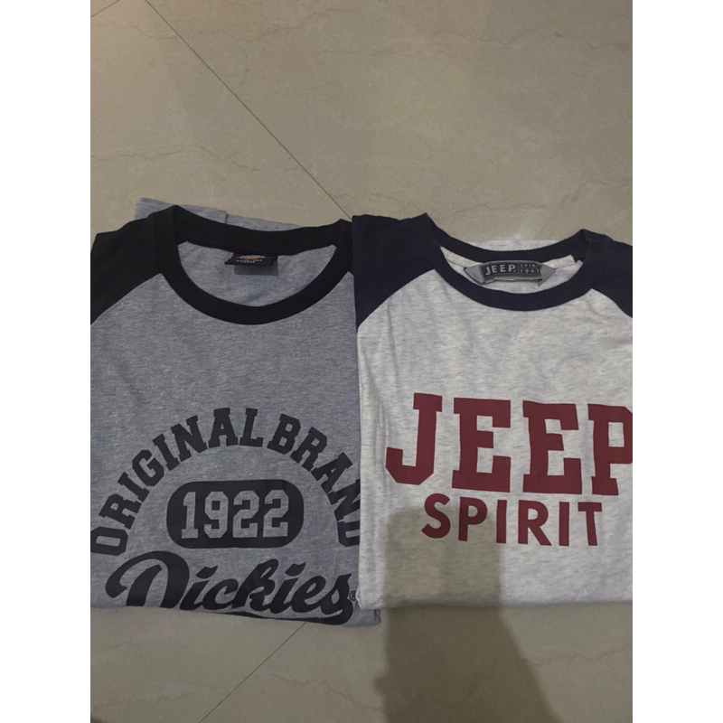 KAOS DICKIES + KAOS JEEP ORIGINAL SECOND BRAND