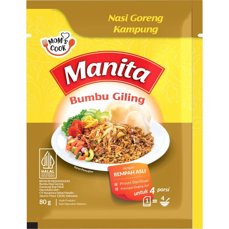 

bumbu nasi goreng manita KAMPUNG