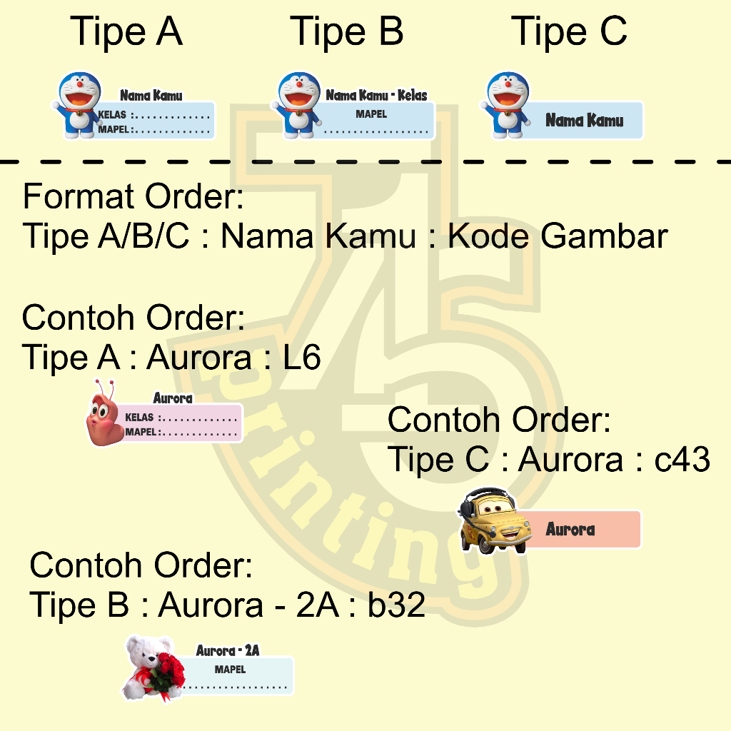 

Stiker Label Mata Pelajaran Mapel Anak Sekolah (Buku, alat tulis) - 716