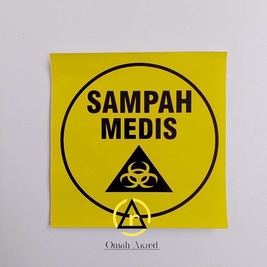 

Stiker Medis - Stiker Limbah - Stiker Vinyl