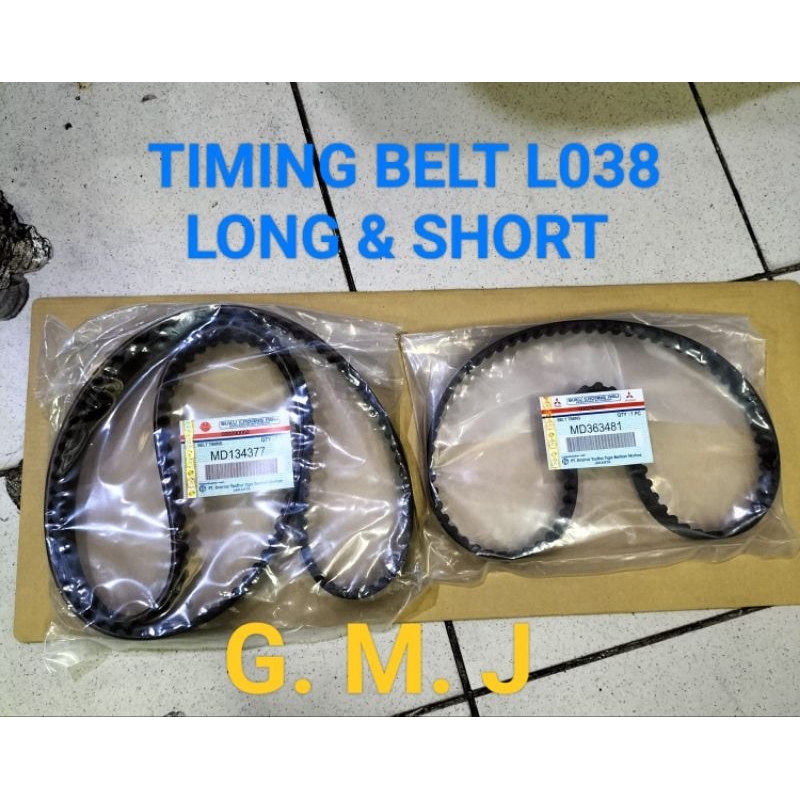TIMING BELT L038 DIESEL L300 DIESEL SET LONG DAN SHORT KUALITAS ORISINIL