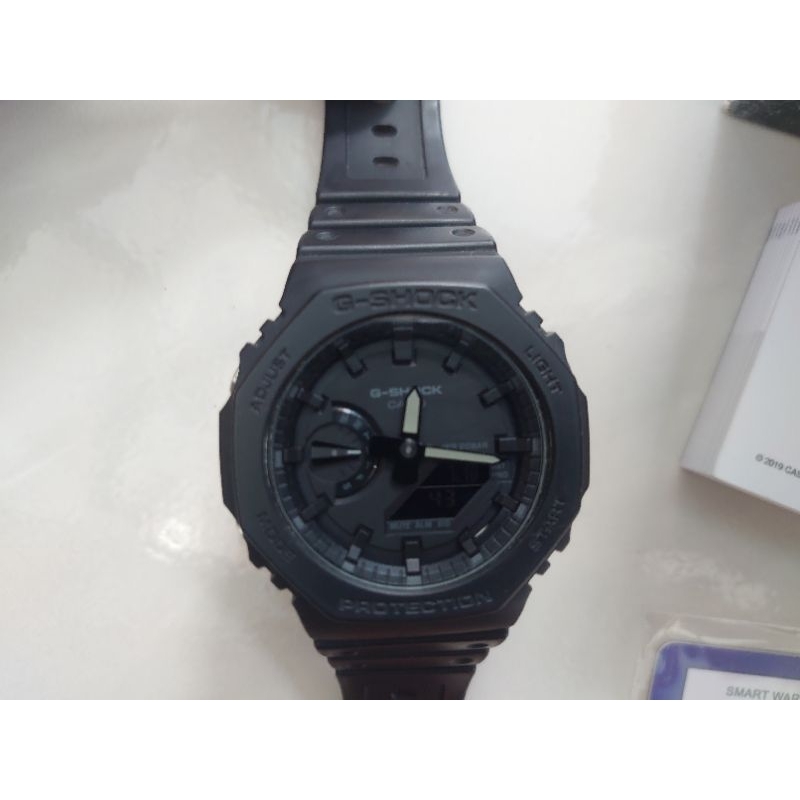 casio gshock ga 2100 preloved bekas