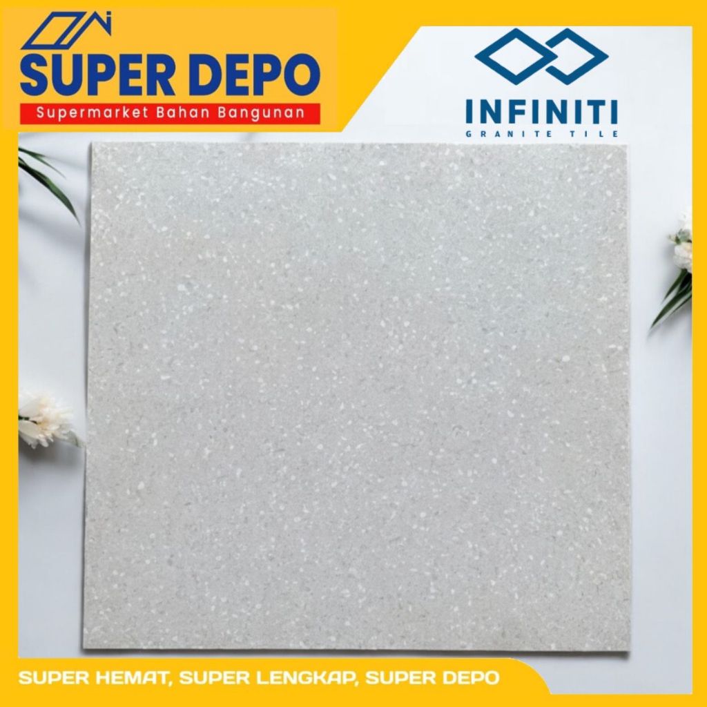 GRANITE INFINITI TERRAZZO WHITE MATT 60X60