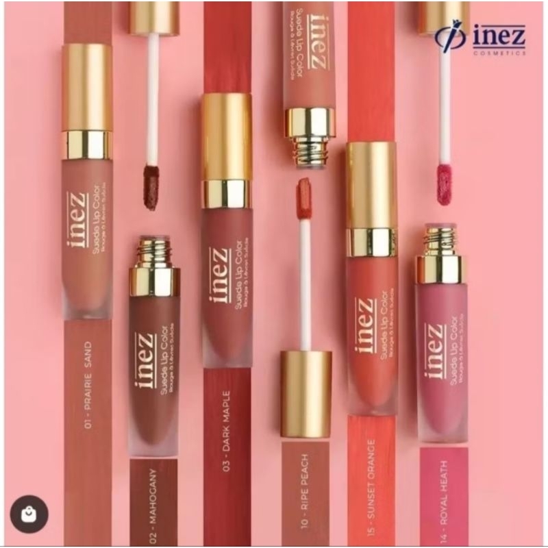 Inez 900 Suede Lip Color Matte - Lipstik Matte Cream