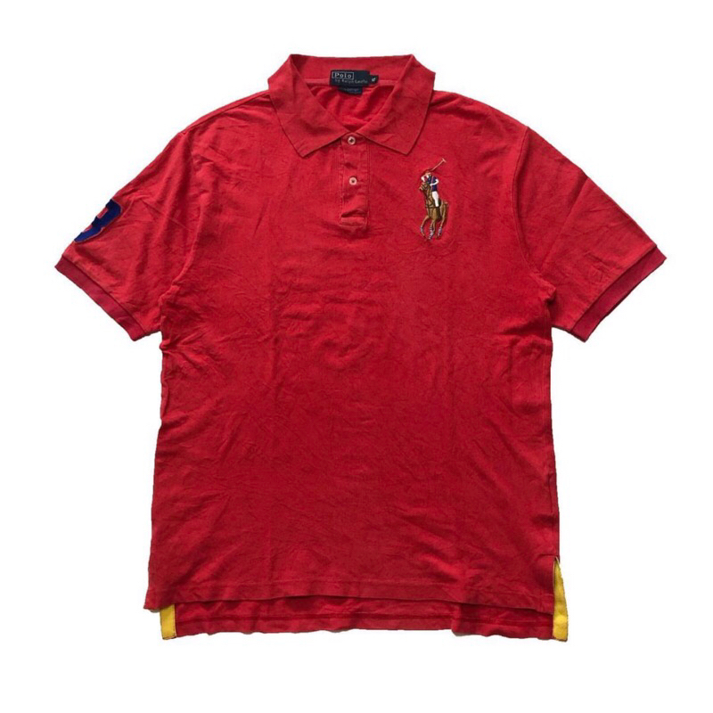 POLO SHIRT BY P0L0 RL RED BIG LOGO