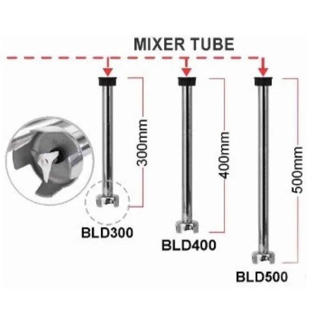 GETRA MIXER TUBE BLD-300 / BLD 300 / BLD300