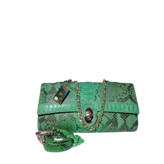 CLUTCH PESTA KULIT ULAR ASLI | CLUTCH PESTA WANITA