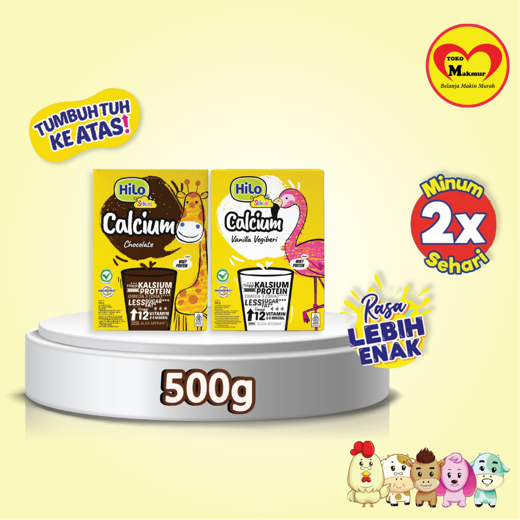 

HiLo School Vanila / Coklat 500gr / Toko Makmur Online