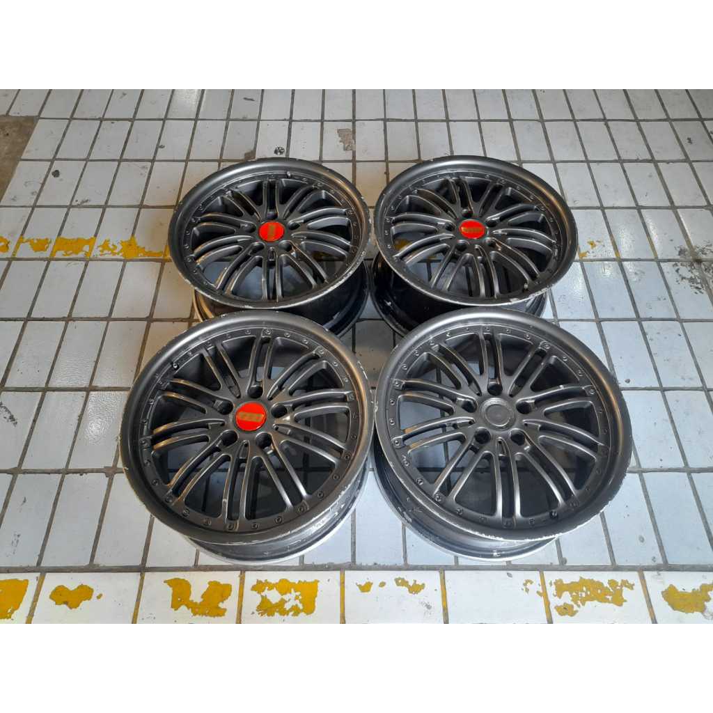 VELG MOBIL BEKAS BBS RING 18 LEBAR 8 BAUT PCD BMW 5X120 4pcs