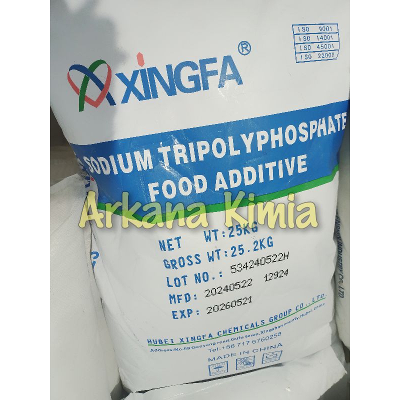 

Pengenyal Bakso STPP 1 Kg / Sodium Tripolyphosphate Food Grade 1 Kg