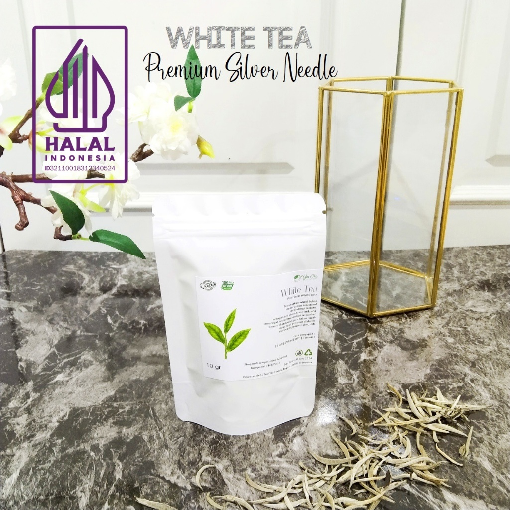

Indonesian White Tea/Silver Neddle Pure Original 10 gr