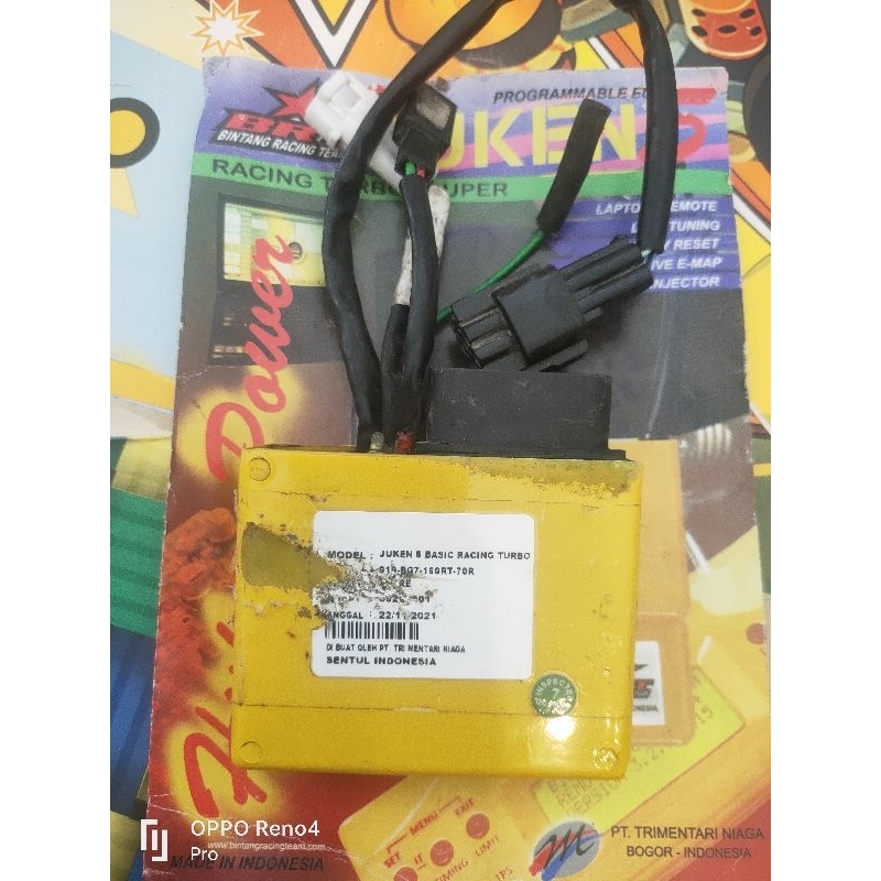 ECU BRT Juken 5 bekas ebcocok untuk beberapa jenis motor, termasuk Yamaha Vixion:Yamaha R15 VVAYamah