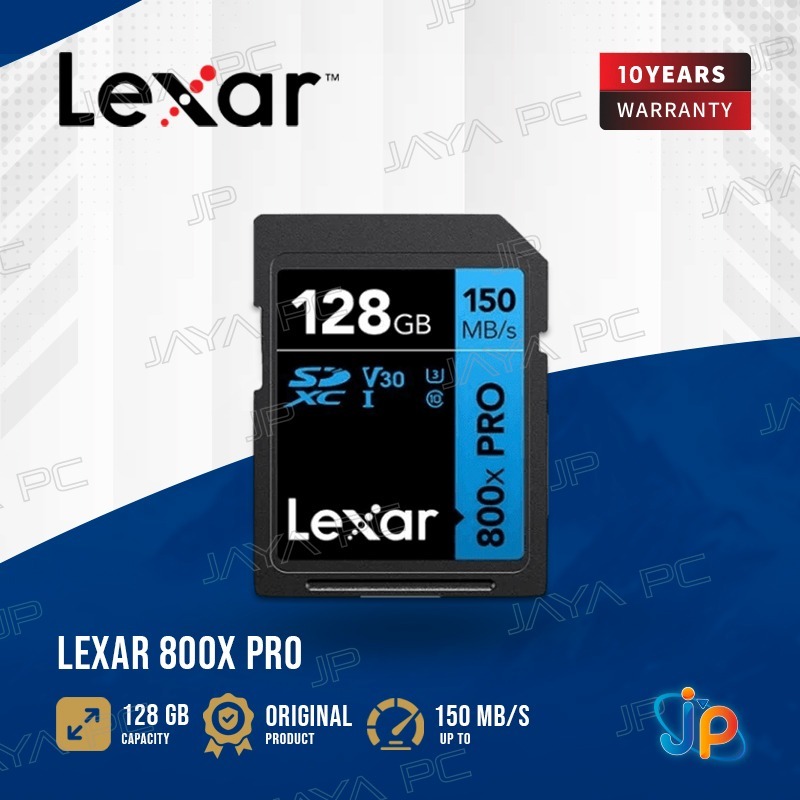 Lexar 800x PRO SDXC UHS-I 128GB - Memory Card 128 GB