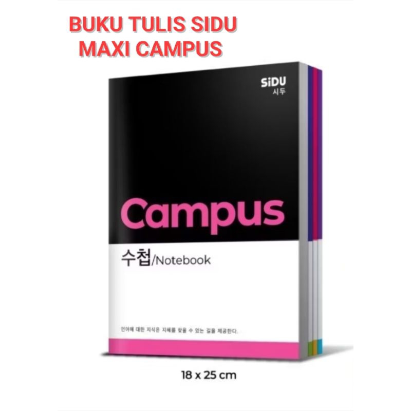 

BUKU TULIS SIDU MAXI CAMPUS PERPCS ISI 42 LEMBAR